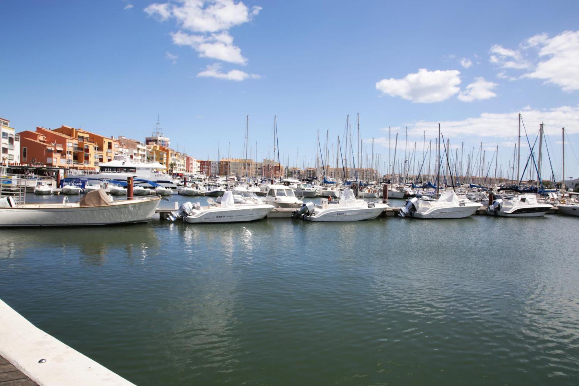 Ferienwohnung Centre Port,Vue Panoramique,Clim,Balcon,Wifi Agde Exterior foto